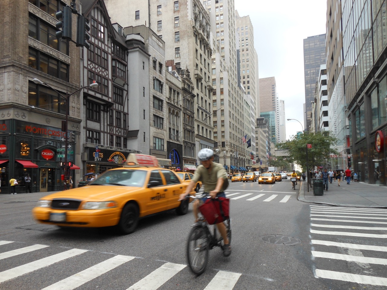 Taxi en Uber in New York