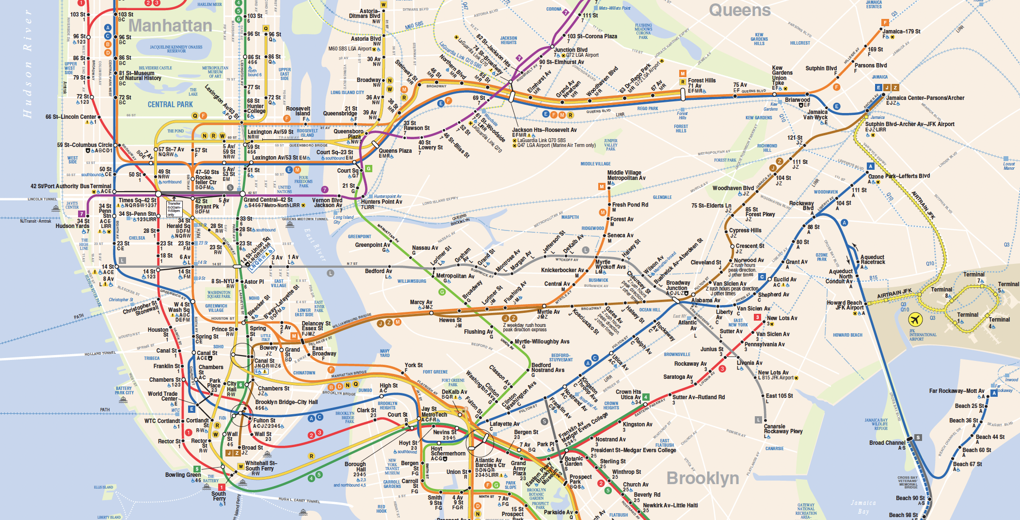 New York metrokaart